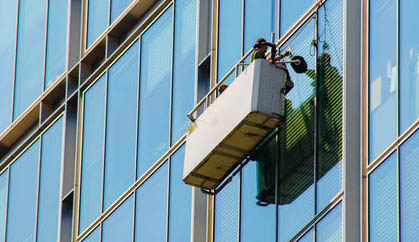 Curtain Wall Cleaning